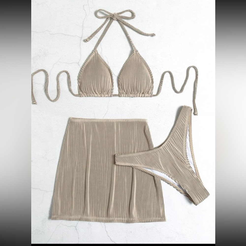 3 piece bikini set
